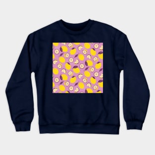 Lillac Summer Lemons Crewneck Sweatshirt